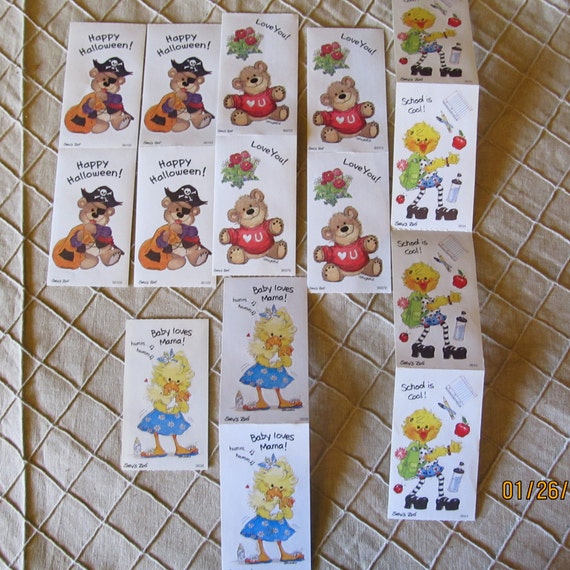 Vintage Suzy's Zoo Suzy Zoo Stickers Modules Mods Etsy