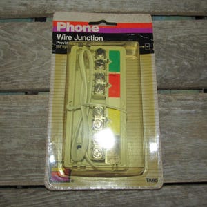Vintage 1989 Gemini Phone Wire Junction Block / Box TA85 - New Sealed Package