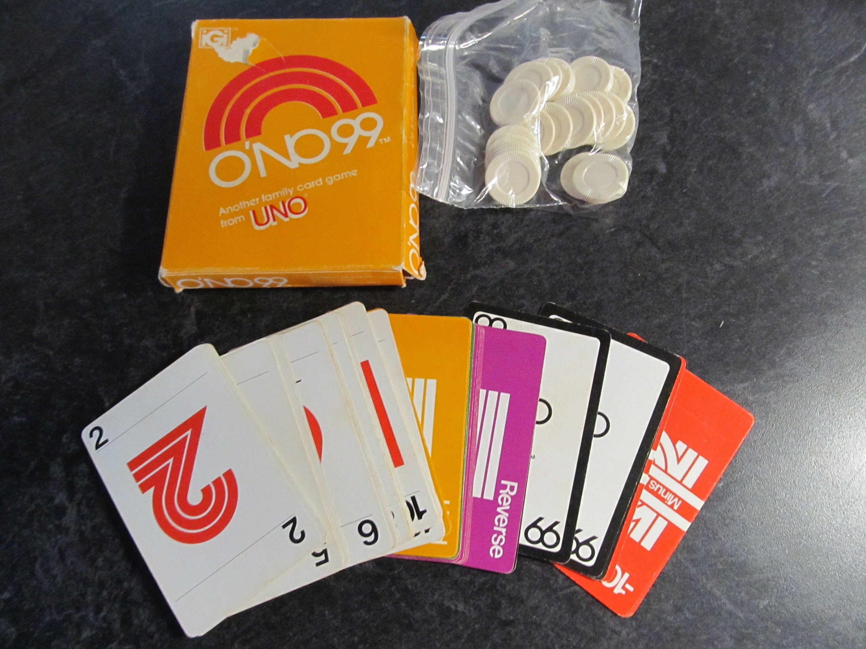  ONO 99 Card Game From The Makers Of Uno 1980