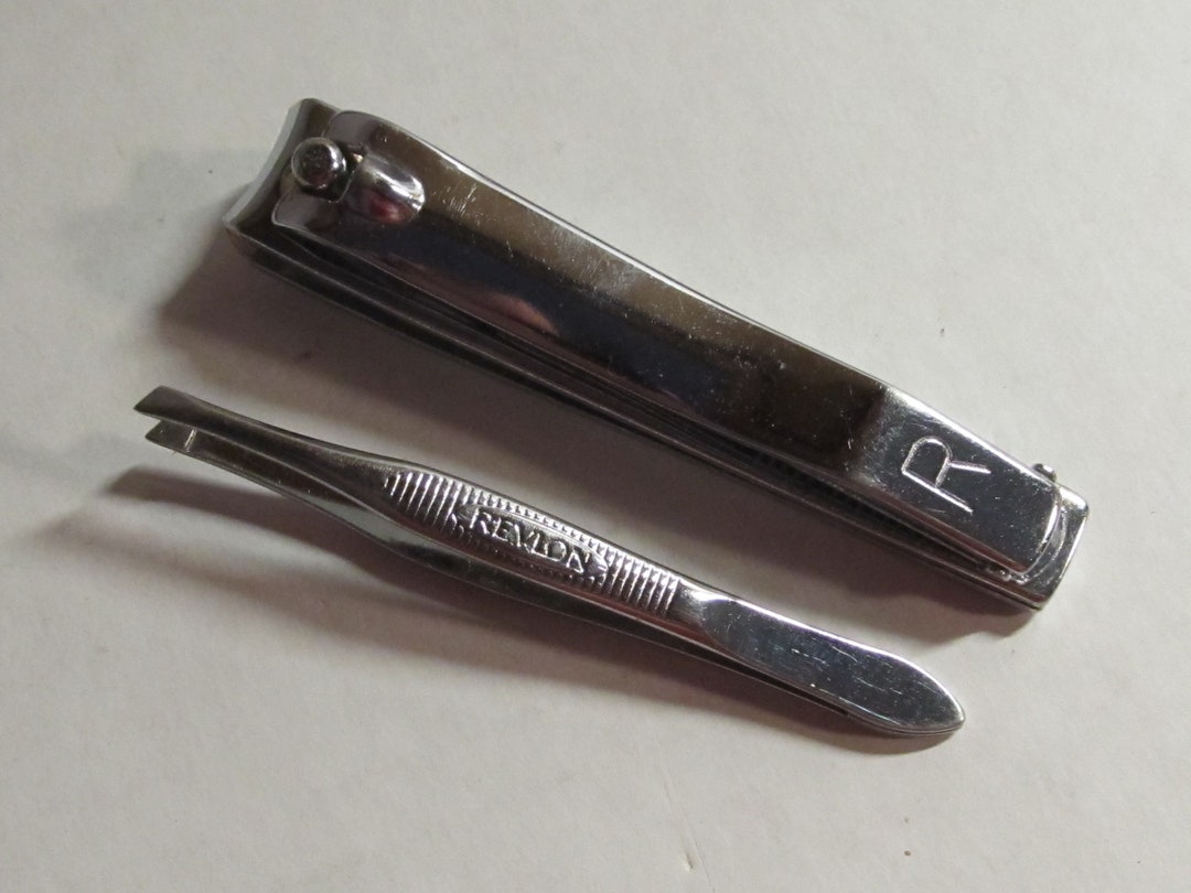 Vintage Revlon 3 1/4 Large Clippers / Toenail Clippers Etsy
