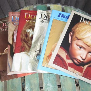 United Federation of Doll Clubs Doll News Magazine Choice of Issues 1996-2002