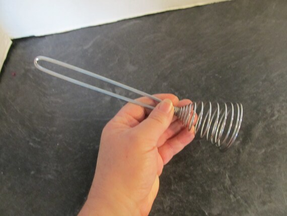 Spring Coil Whisk Egg Small Whisk Whipper Stainless Steel Egg