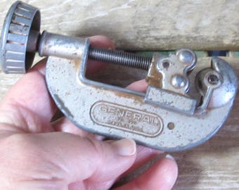 Vintage General No 120 Tubing Cutter / Pipe Cutter  / Made in USA