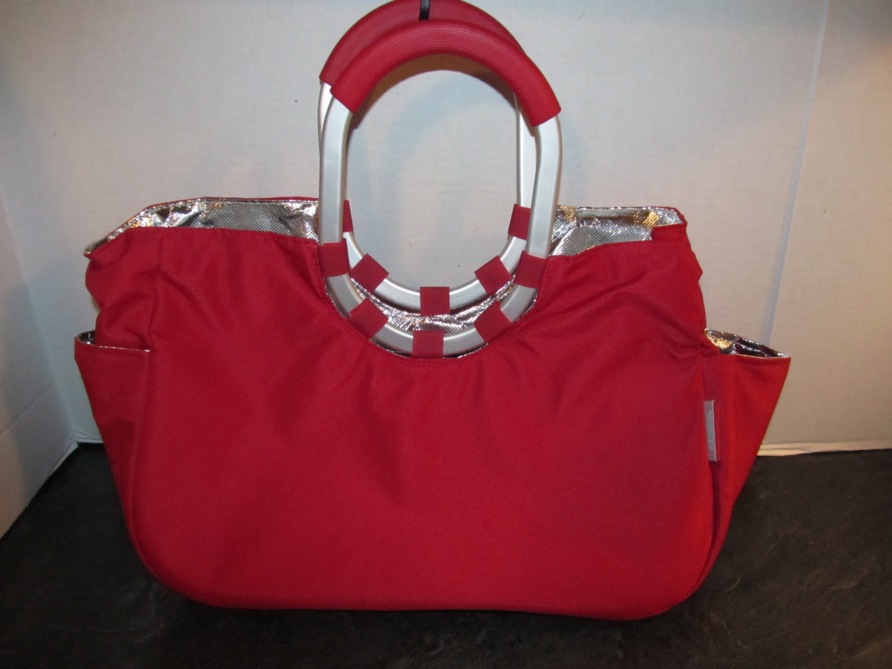 Reisenthel Loopshopper Loop Shopper Bag Bright Red Insulated Shopping Tote  Bag Reusable Market Craft Bag 