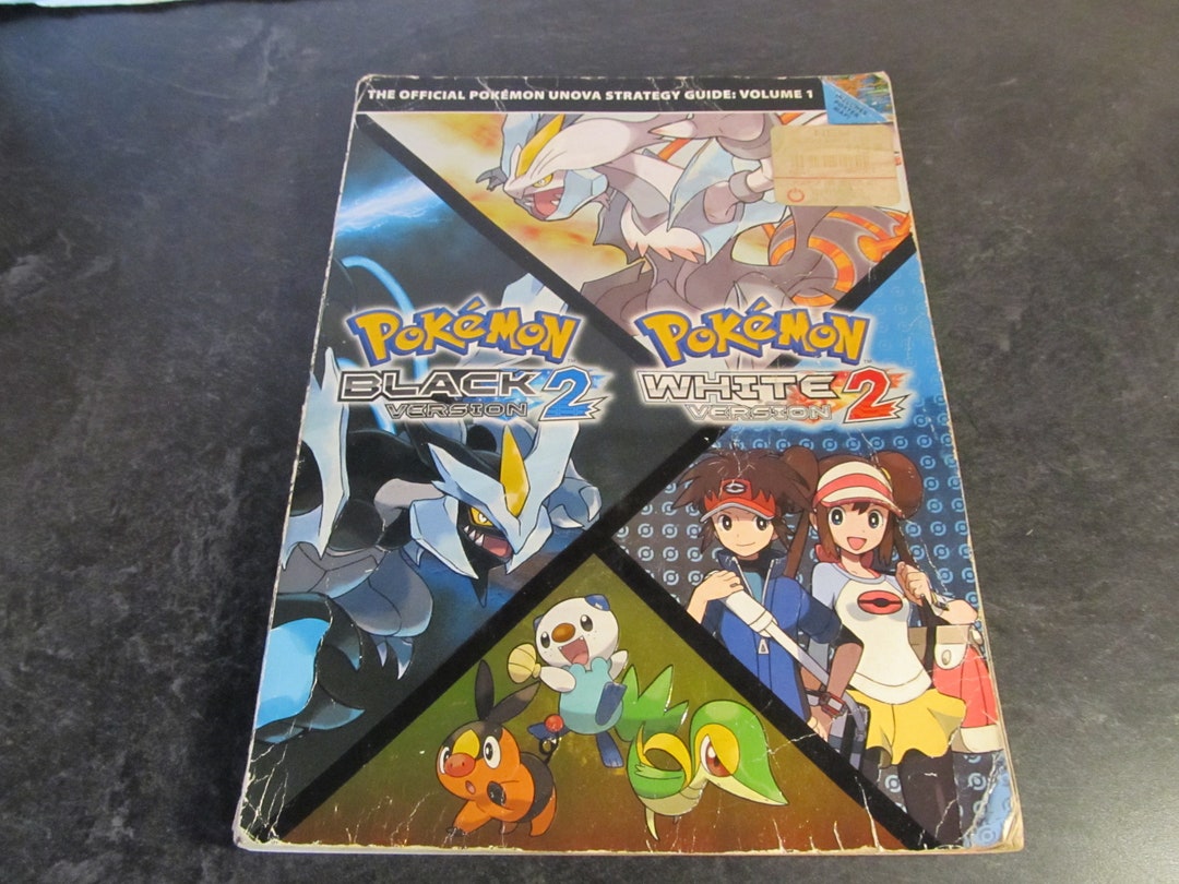 OFFICIAL UNOVA POKEDEX GUIDE VOLUME 2 POKEMON BLACK VERSION AND