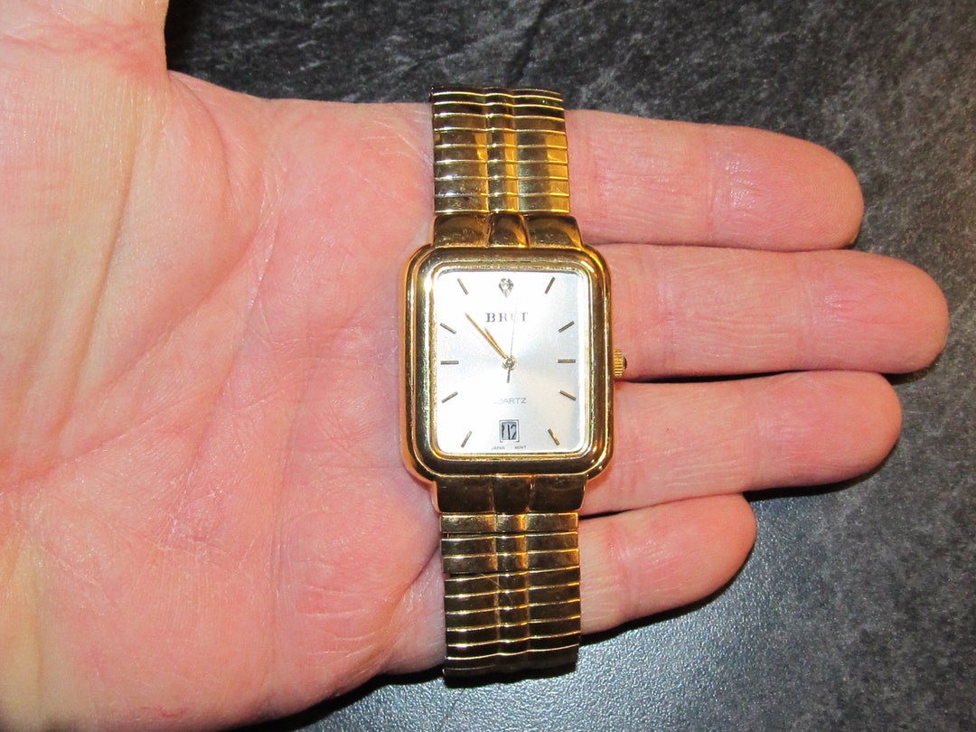Vintage Brut LBX101 Quartz Men's Watch Excellent Condition Etsy Canada