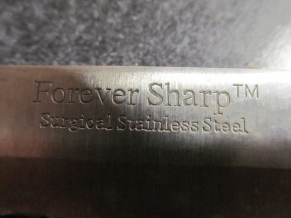 3 Vintage Forever Sharp Surgical Stainless Steel Aluminum 