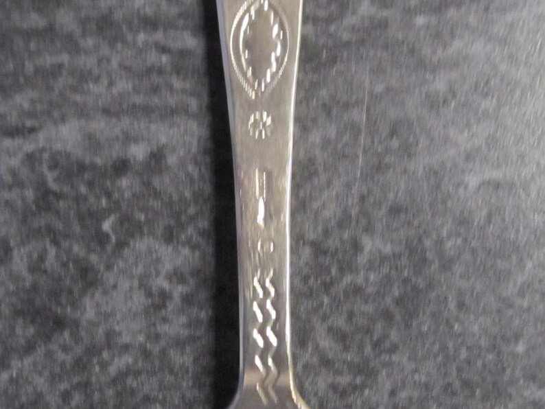Aztec Pattern Aztec Bird Vintage Colorado State Demitasse Spoon 4 34 Souvenir Spoon