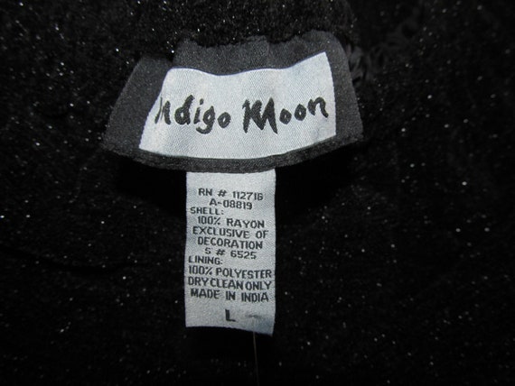 Vintage Indigo Moon QVC Patchwork Jacket with Mat… - image 8