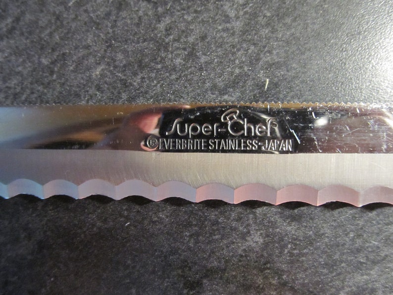 Vintage 12 1/2 Long Blade Carving Knife Superchef Etsy