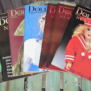 United Federation of Doll Clubs Doll News Magazine Choice of Issues 2003 - 2010