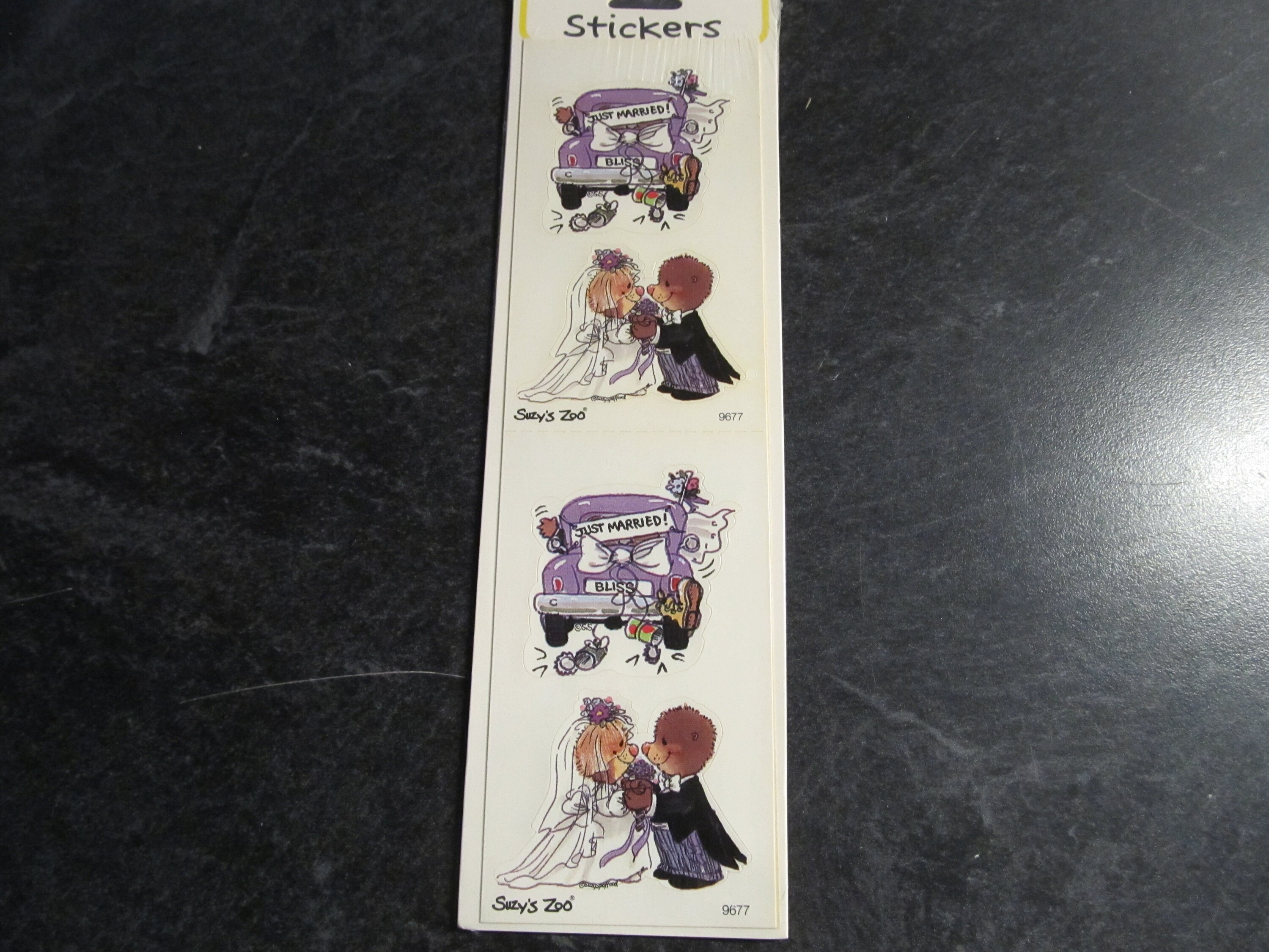 Vintage Suzy's Zoo Stickers Pack ~ Choice/ Angel Witzy / Just