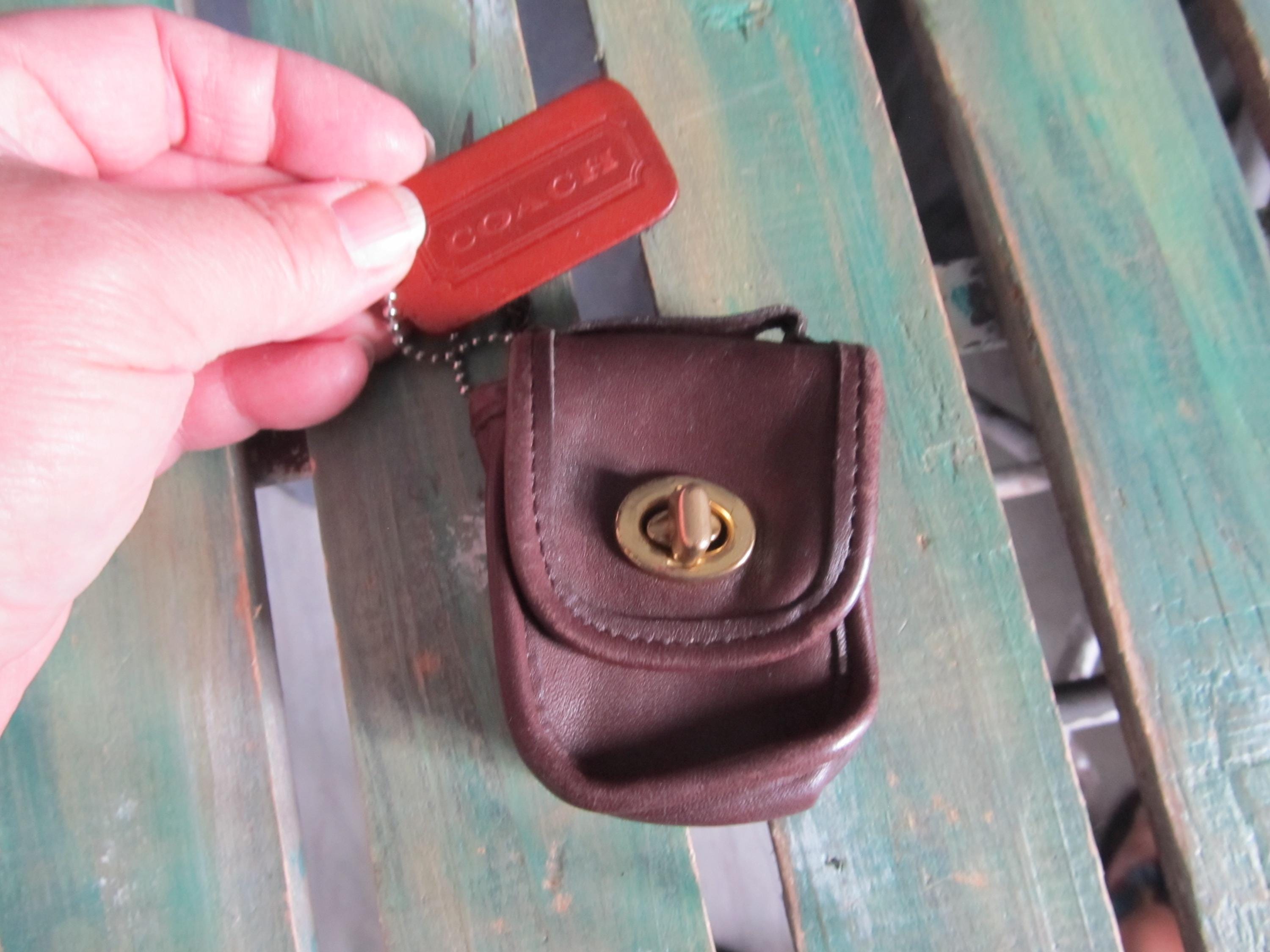 Coach change purse sale online