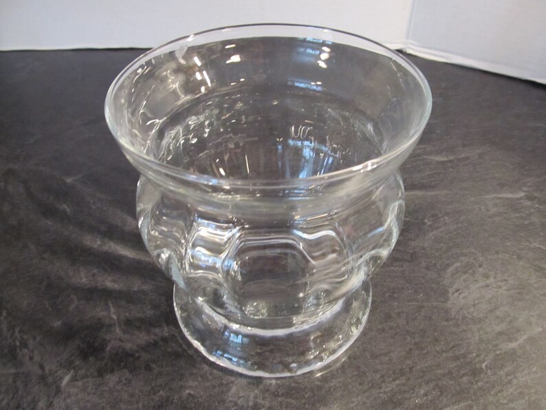 White Barn Candle Company Clear Glass Candle Holder Table Etsy