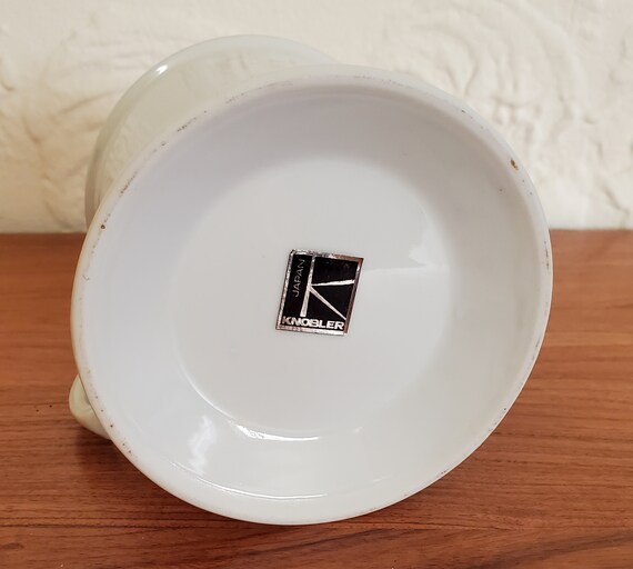Vintage Knobler Japan Porcelain Mid Century Modern Teacher
