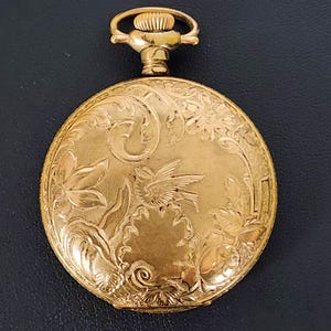 Antique Pocket Watch Birds - Etsy display picture 1