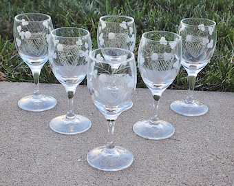 Old sea Antique wineglass アンティークワイングラス Antique