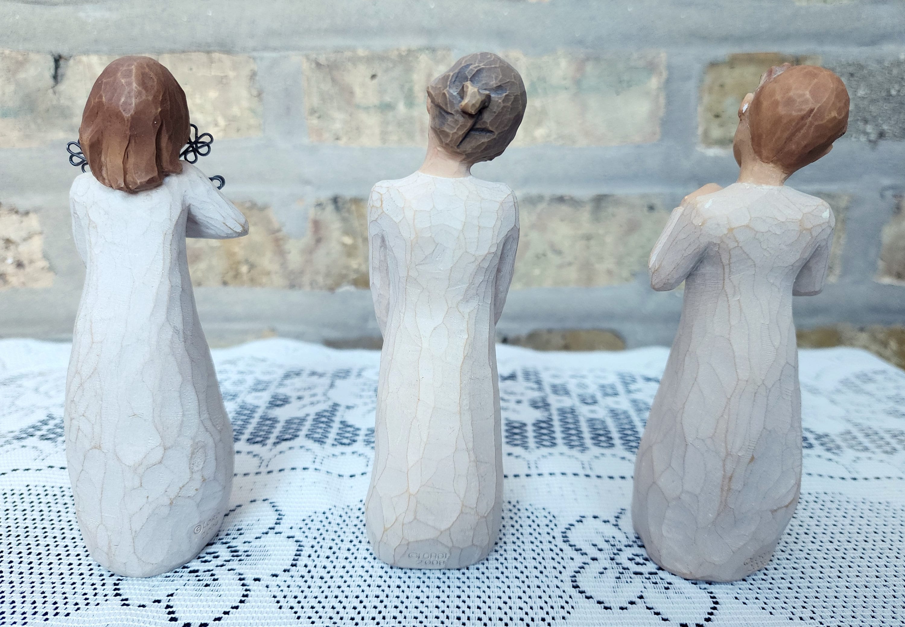 SET 3 Susan Lordi Willow Tree Figurines Friendship Spirit of - Etsy