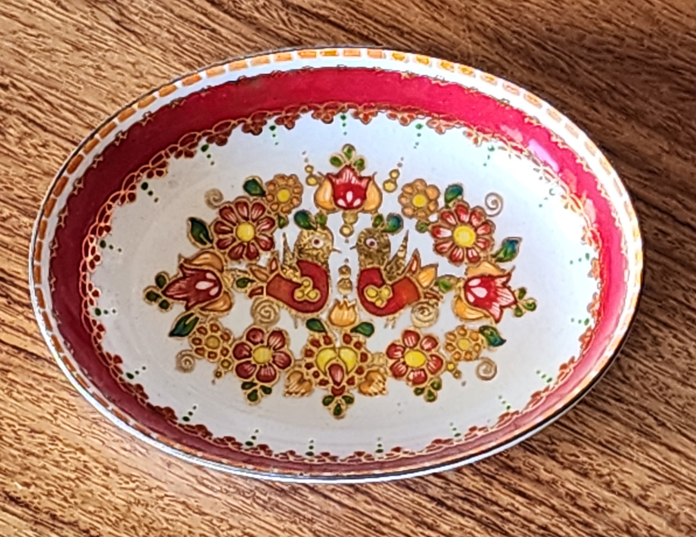 Steinbock Enamel Plates, Two Pieces, Handmade and Painted In Austria. –  Roadshow Collectibles