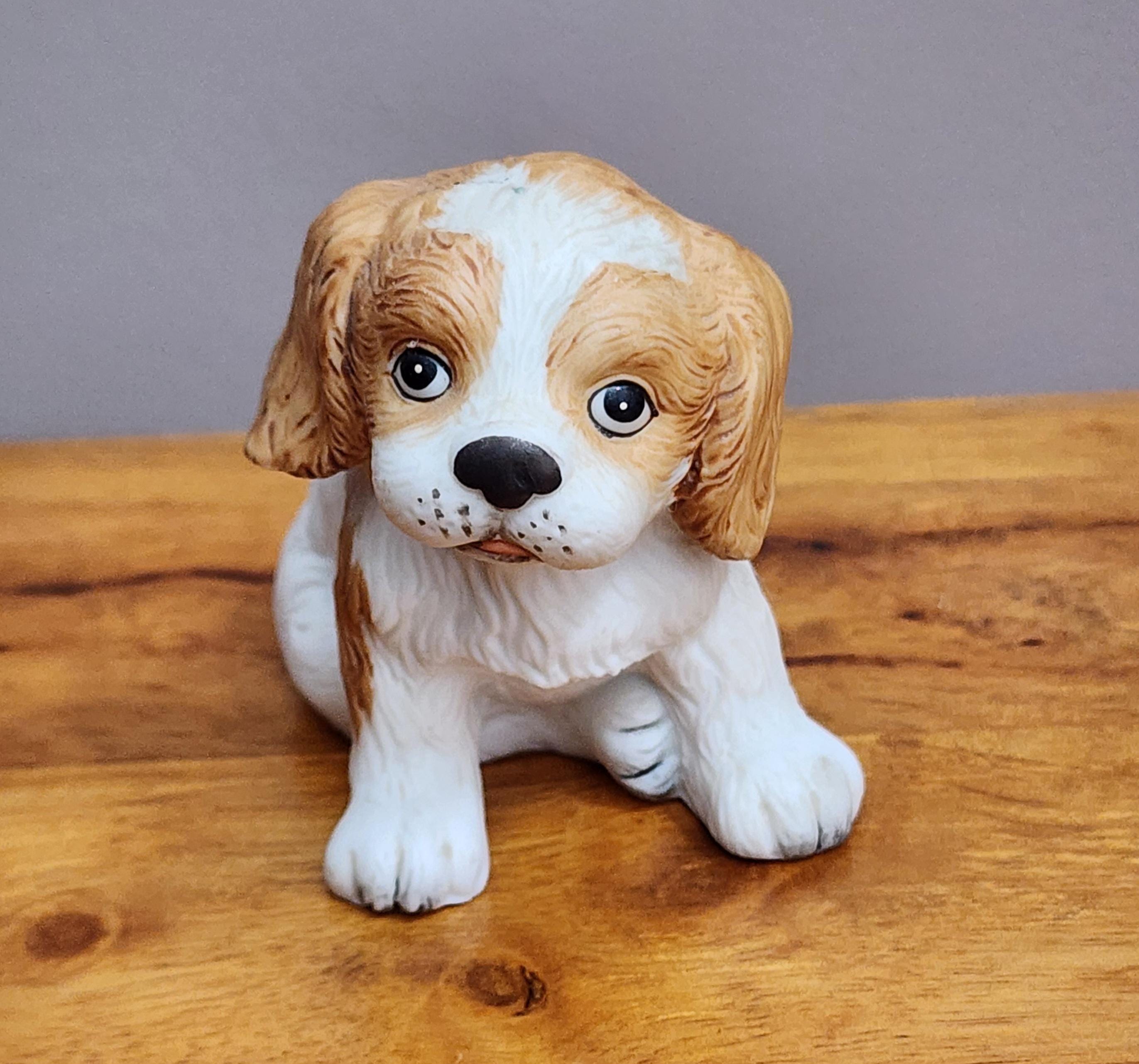 Vintage Homeco Cavalier King Charles Spaniel Porcelain Figurine - Etsy