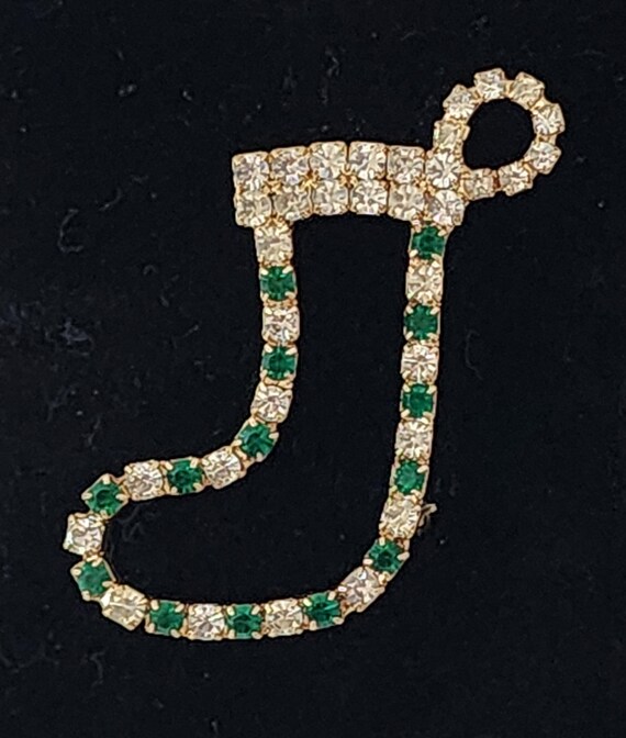 Vintage Rhinestone Christmas Brooch Set: Nutcrack… - image 4