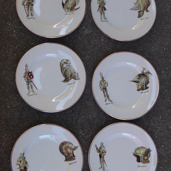 Medieval Times Plates Etsy