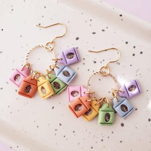 Crayon Teacher Earrings | Polymer Clay School Earrings | Teacher Appreciation Gifts | Art Teacher Gift