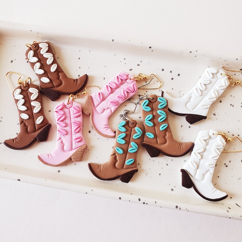 Marching Boot Earrings