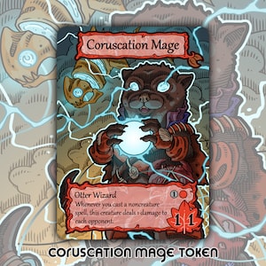 Coruscation Mage - Custom Token for Magic the Gathering