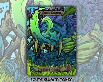 Scute Swarm Copy - Custom Token for Magic the Gathering Zendikar