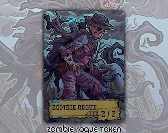 Zombie Rogue - Custom Token for Magic the Gathering