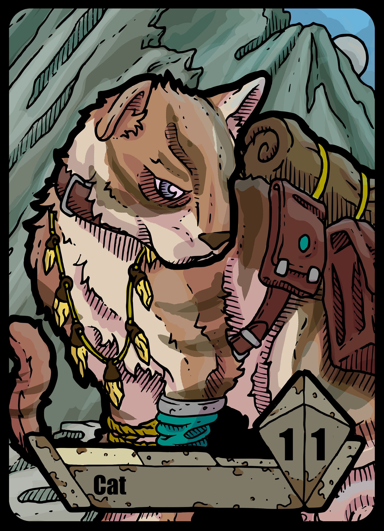 CLEARANCE Cat Token - Custom Altered MTG Magic the Gathering Fantasy ...