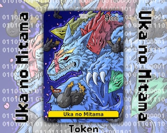 CLEARANCE Uka No Mitama Token - Digimon Card Game Yellow Sakuyamon