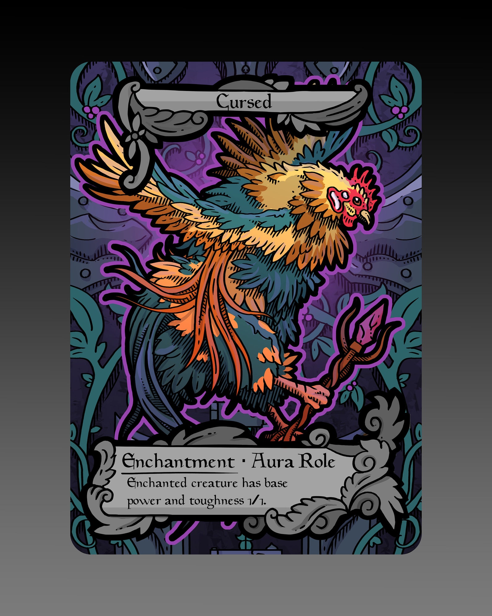 3 Role Token Set - Custom Tokens for Magic the Gathering - Etsy