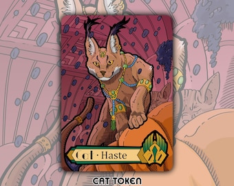 Cat - Custom Token for Magic the Gathering Jinnie