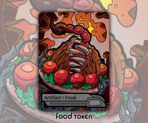 CLEARANCE Food Token - Custom Altered MTG Magic the Gathering Fantasy Board  Game Card Gaming Collectible MH2 Modern Horizons Artifact Asmor - Etsy