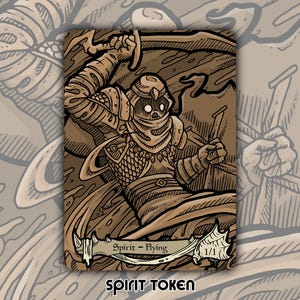Spirit - Custom Token for Magic the Gathering