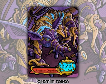 LIQUIDACIÓN Gremlin - Ficha personalizada para Magic the Gathering Gimbal