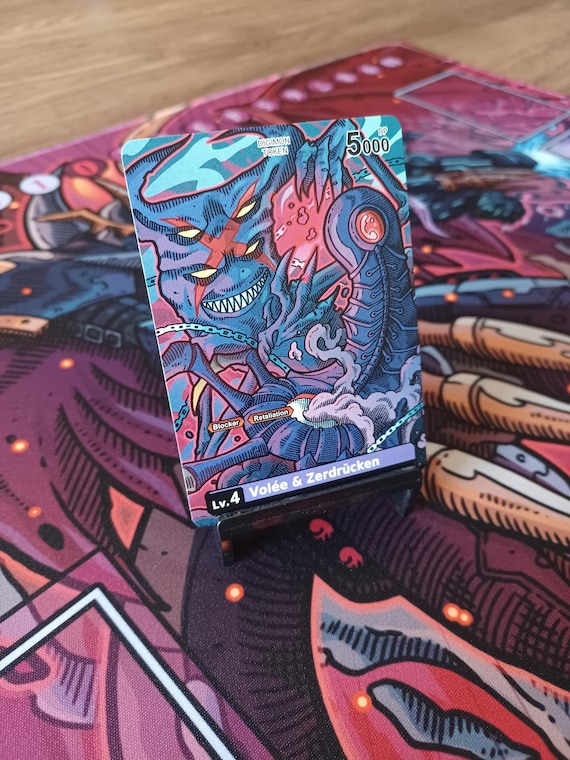 Vole & Zerdrcken Token - Digimon Card Game Purple Blocker Retaliation -  Ladydevimon X-antibody Liberator - Volee Zerdrucken - Etsy