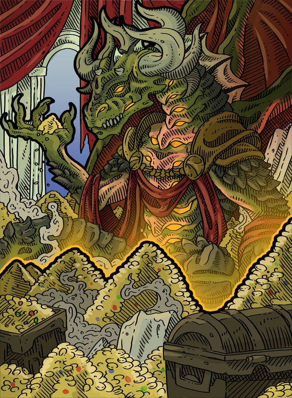 Treasure - Custom Token for Magic the Gathering Eldraine Korvold