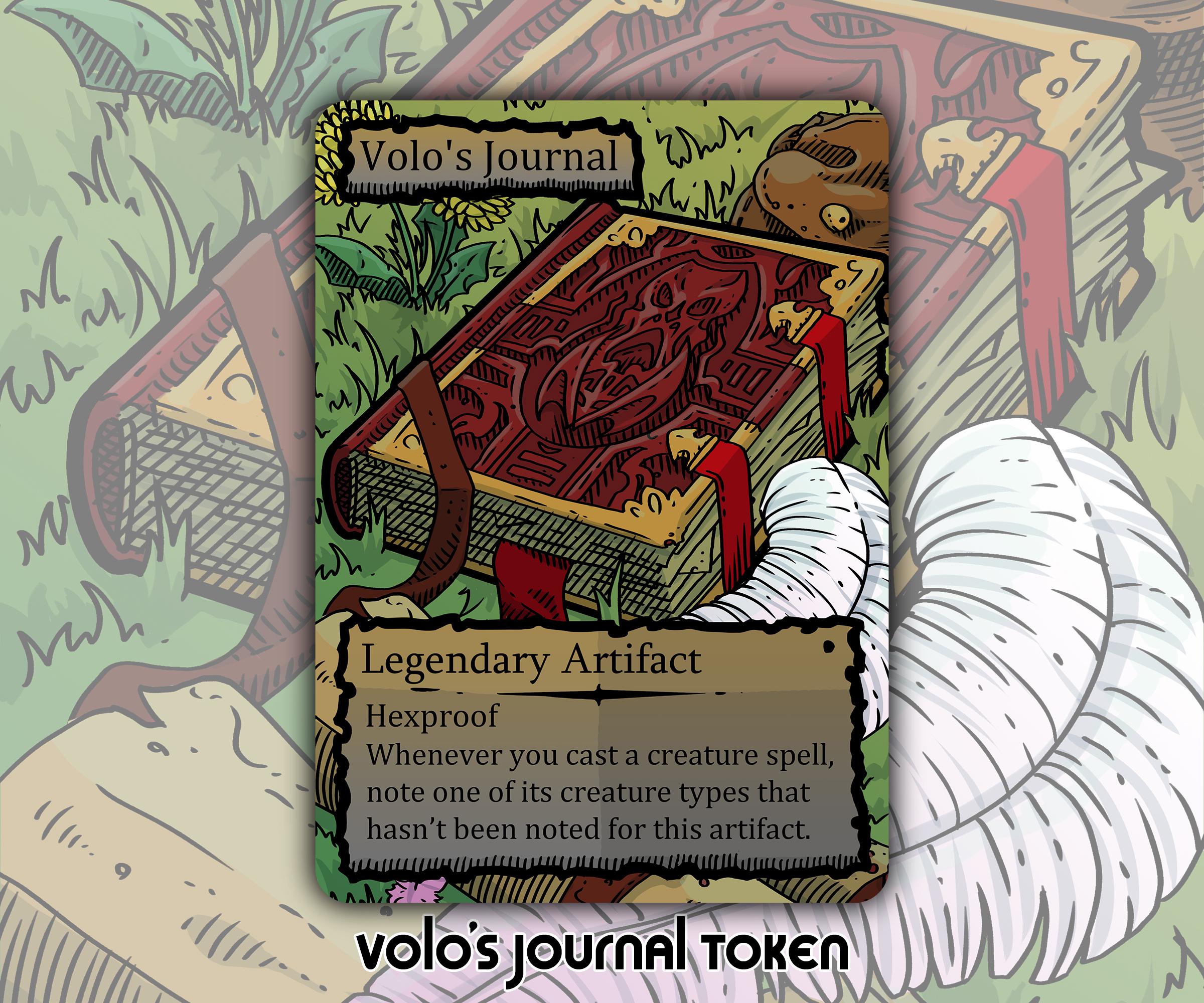 volo mtg card Volo, Guia dos Monstros - Adventures in the Forgotten Realms #347 (Portugus) 2/3 Illustrated by Andreas Zafiratos. Volo, Itinerant Scholar MTG -