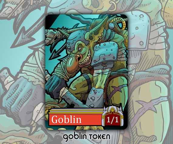 mtg goblin token cards Amazon.com: Magic: The Gathering - Goblin Token // Emblem - Wrenn and Six  Token