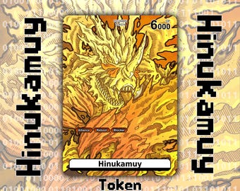 Hinukamuy Token - Digimon Card Game White Gankoomon GX Huckmon BaoHuckmon SaviorHuckmon Sistermon Jesmon
