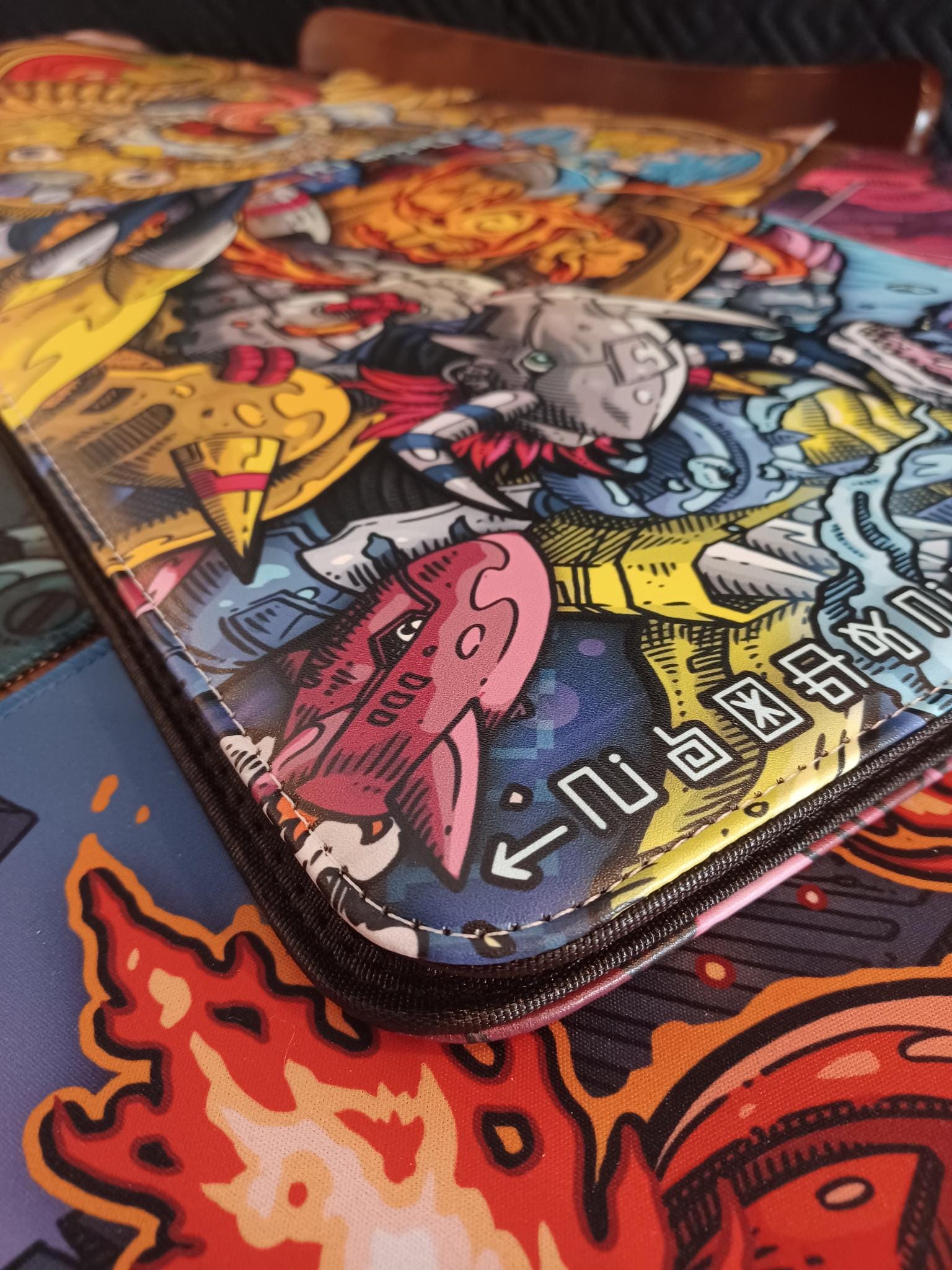 Digimon Binder - Drive 01 - 9-pocket Zippered Card Game DCG Storage - New  Evolution Ultimate Power Union Impact - Greymon Garurumon - Etsy