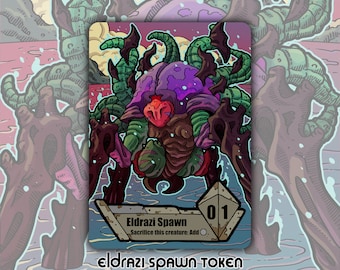 Mtg Eldrazi Sliver 1/1 for Slivdrazi Monstrosity Token