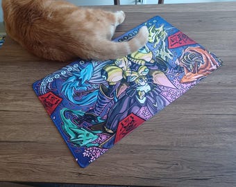 クリアランス サクヤモン プレイマット - 14x24 デジモンカードゲーム