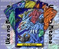 Sakuyamon X Token Set - Uka no Mitama Pipe Fox - Digimon Card Game Yellow Taomon Kyubimon Renamon Blocker Rush - 2.5 Xros Chains