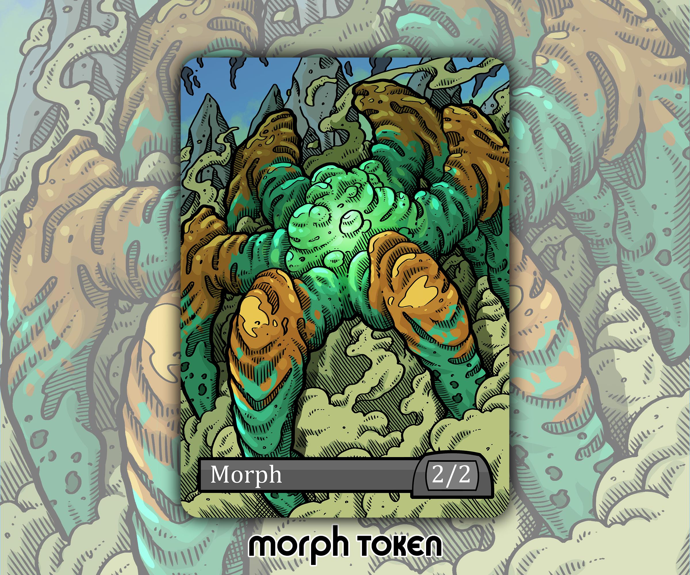 CLEARANCE Morph - Custom Token for Magic the Gathering - Etsy