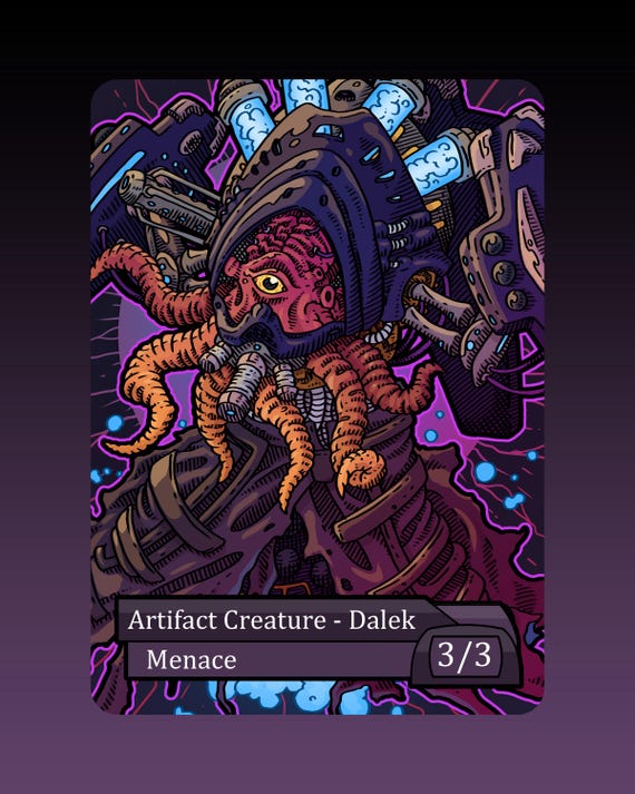 dalek mtg cards Dalek Intensive Care - Planechase: Universes Beyond: Doctor Who