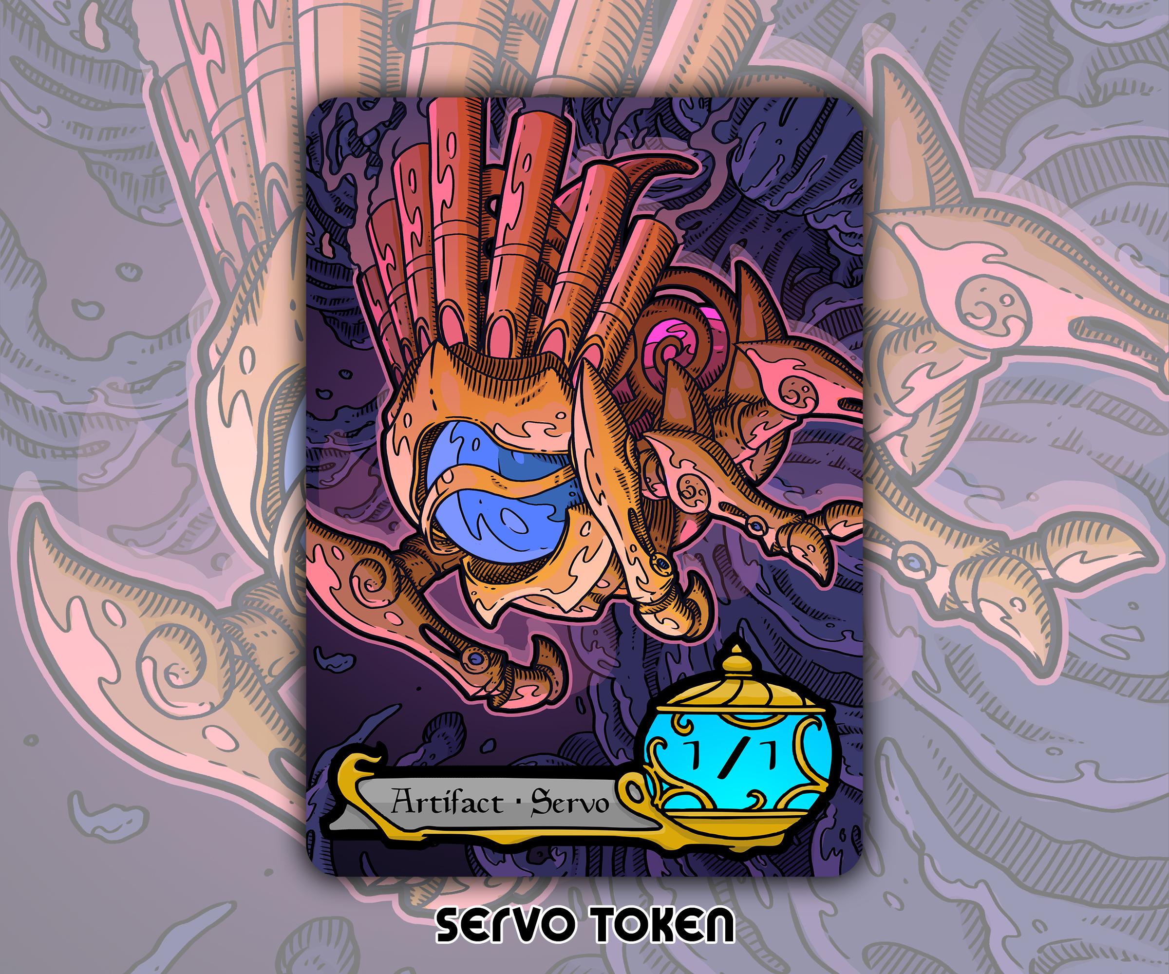 Servo Token Mtg - Etsy Servo Token Mtg - Etsy